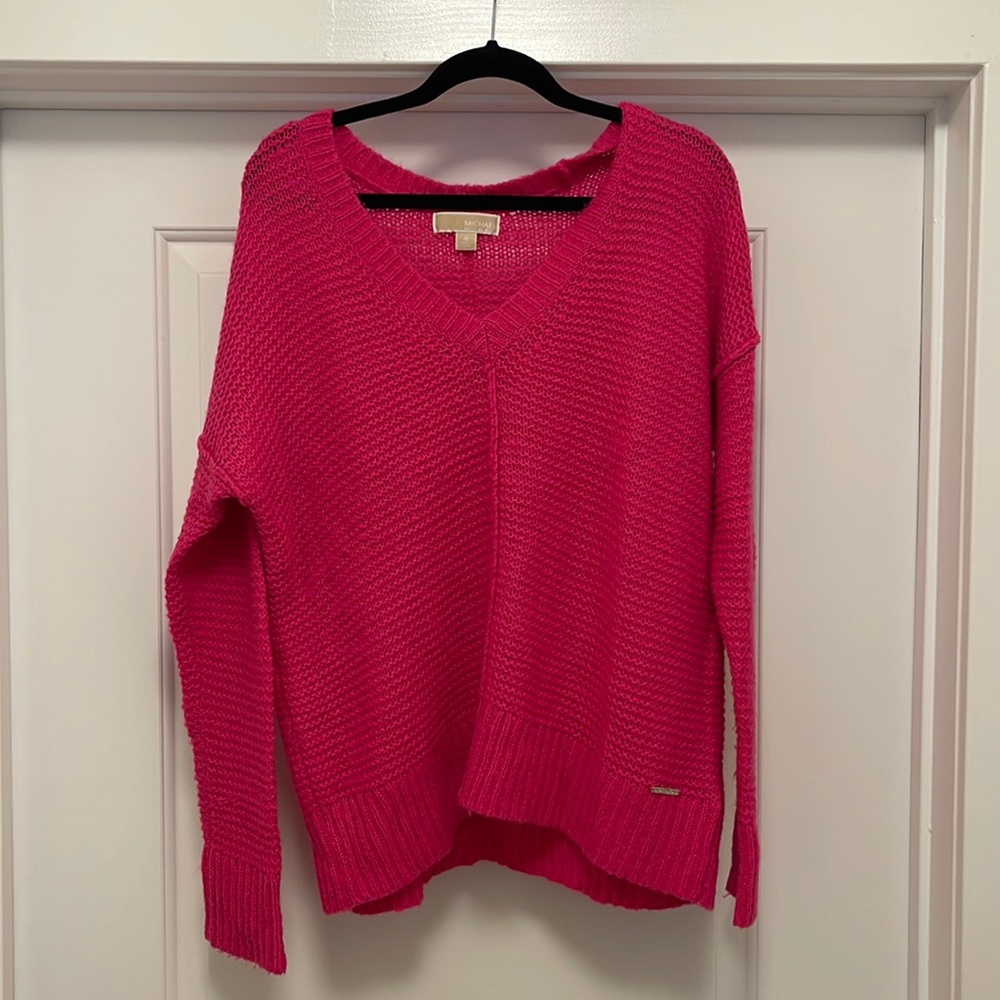 Michael Kors Hot Pink Sweater